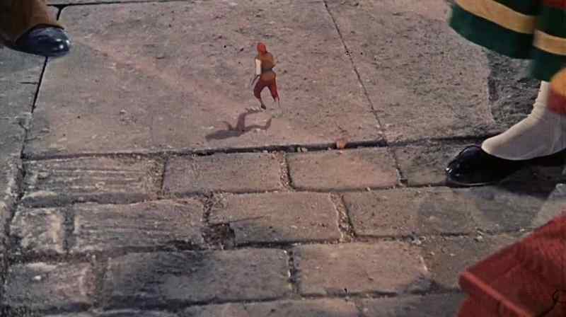 Better go after him. Those are talented shoes he's Wearing