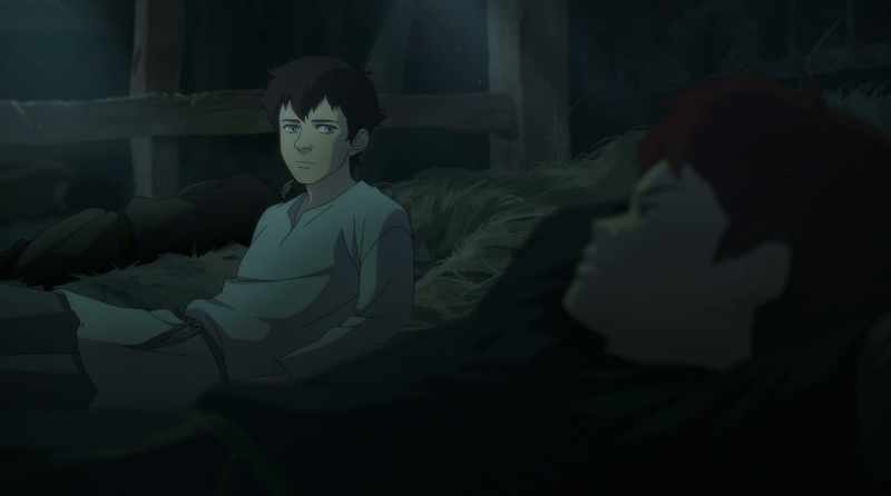 Better hardship here than out there. -[door opens]