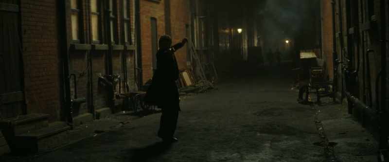 Between his assailant and the innocent George Merrett
