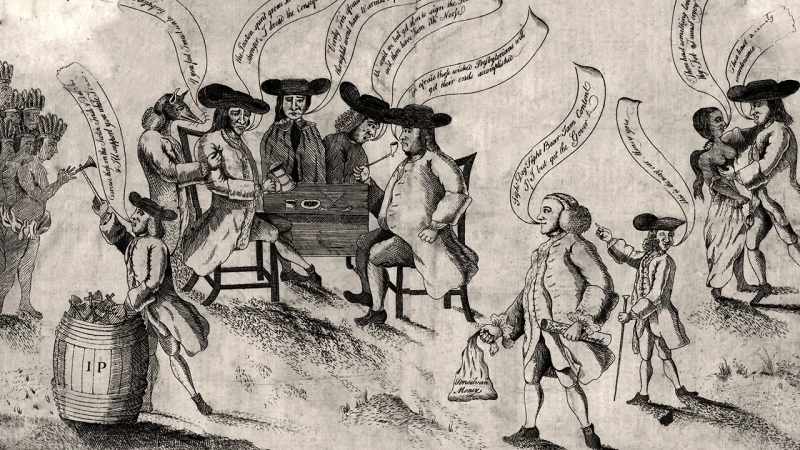 Between the Quakers, guided by William Penn's advice
