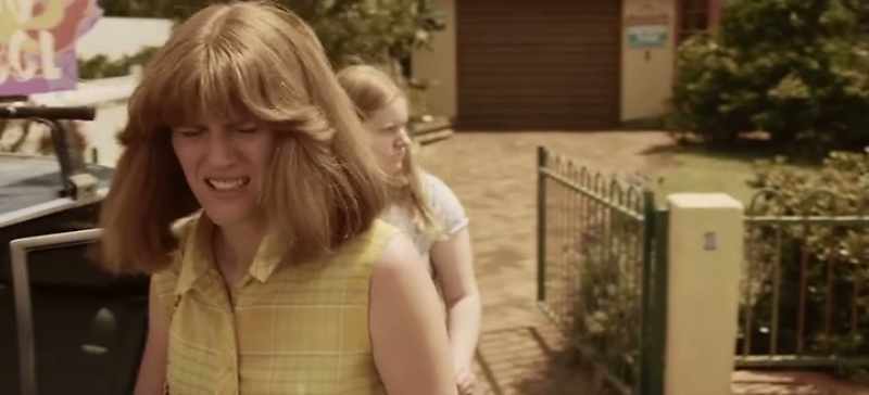 BEV: Hey, baby. (GRUNTING)