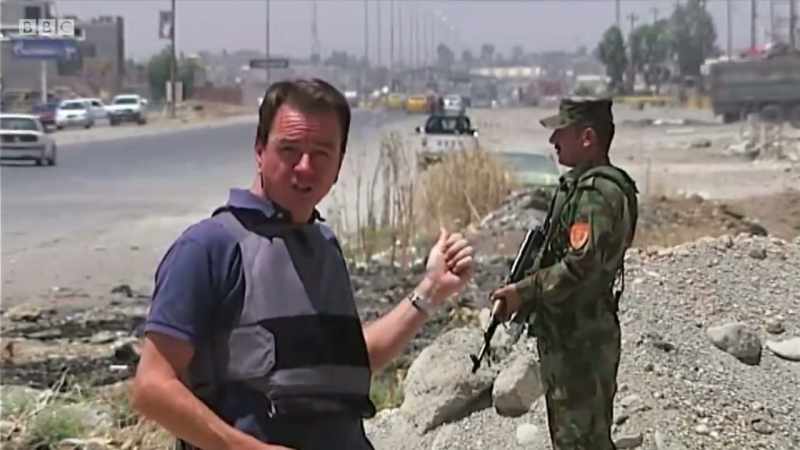 Beyond this checkpoint and the first Isis checkpoint on the eastern