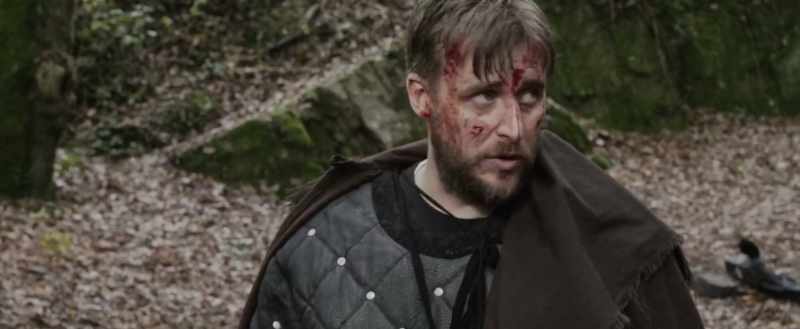 Beyond those trees, their horses