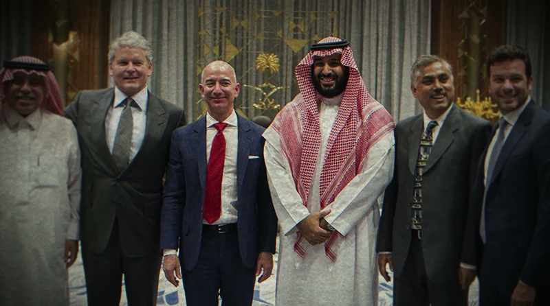 Bezos is someone with a direct relationship with MBS