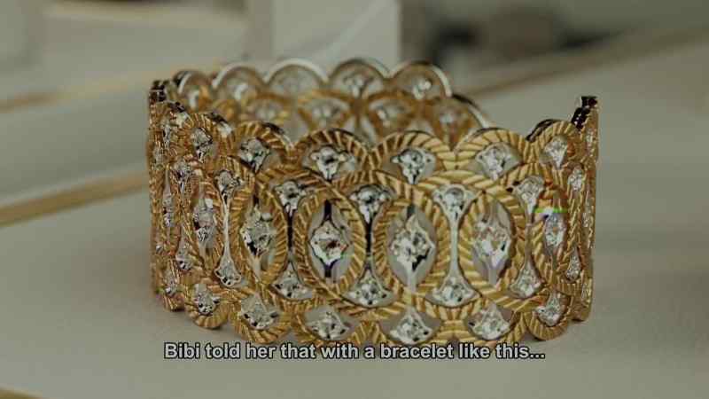 Bibi told her that with a bracelet like that