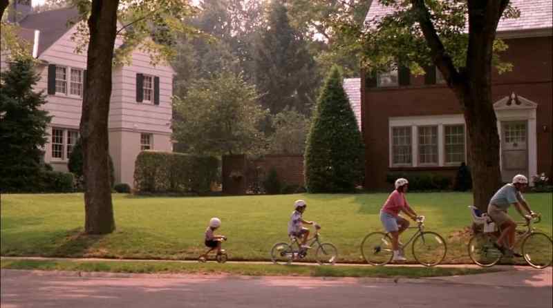 [ bicycle bell rings ]