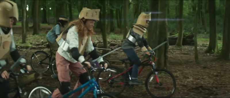 (BICYCLE BELL RINGS)