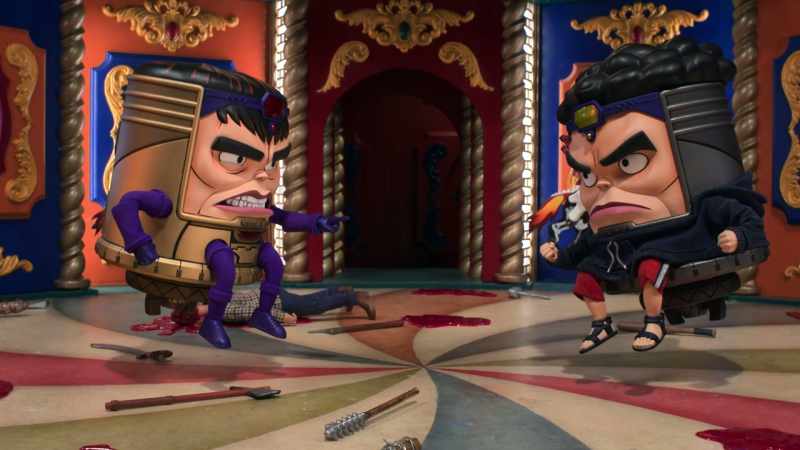 � Big mistake. I'm going to teach you a valuable lesson, you little punk