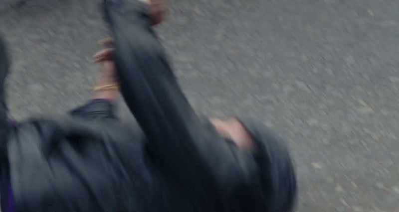 [bike bell chimes]
