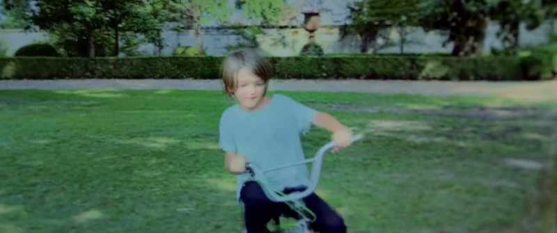 [bike rattling]