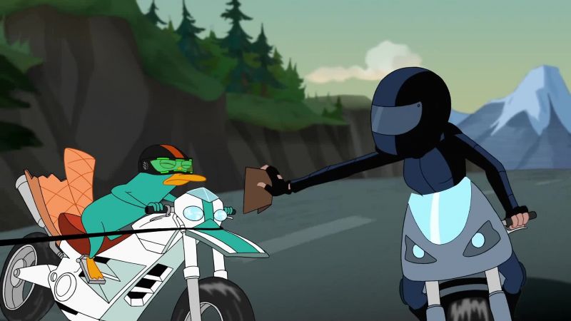 [bike revving]