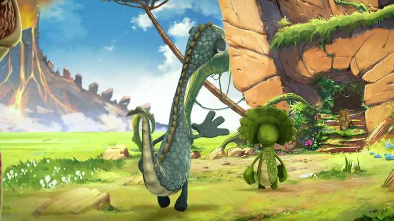BILL: Don't leave me here with Tyrannosaurus Rough!
