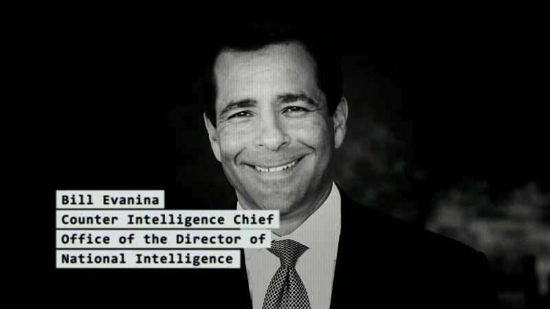 Bill Evanina is in charge of