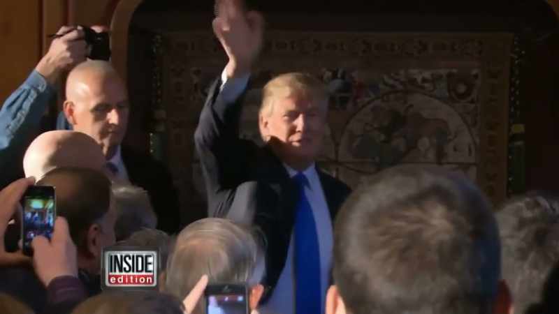 Billionaire Donald Trump is hitting