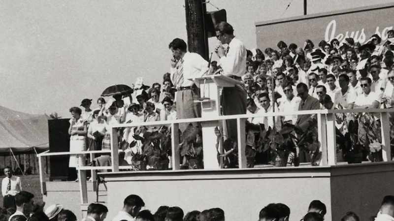 [Billy Graham] And I remember that the head usher resigned