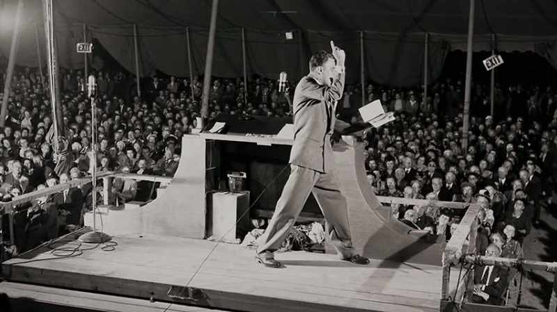 [Billy Graham preaching] Israel wandered