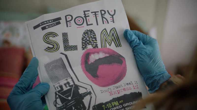 Bingo. Sunday night poetry slam