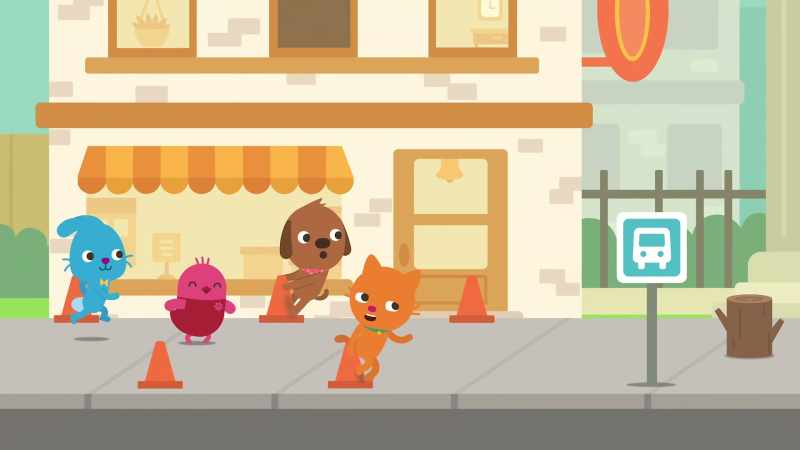 Binky's moving really fast. How are they gonna catch her?