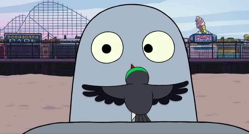 [Bird trills, echoes]