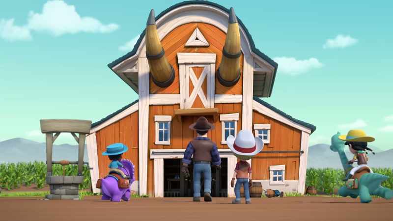 Biscuit and I need your help to fix that barn door!