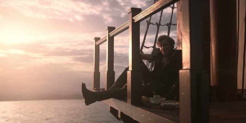 Blackbeard: Well, he's wearing Blackbeard's clothes