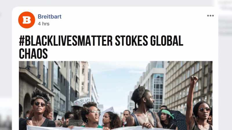 #BLACKLIVESVALUE FOSTERS GLOBAL CHAOS