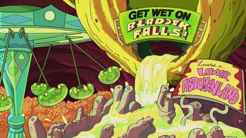 Bladder falls Pirates of the pancreas