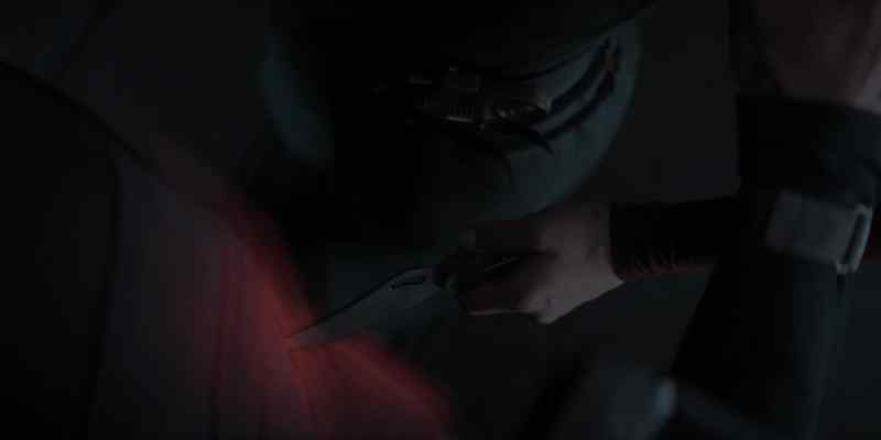 (blade clinks)