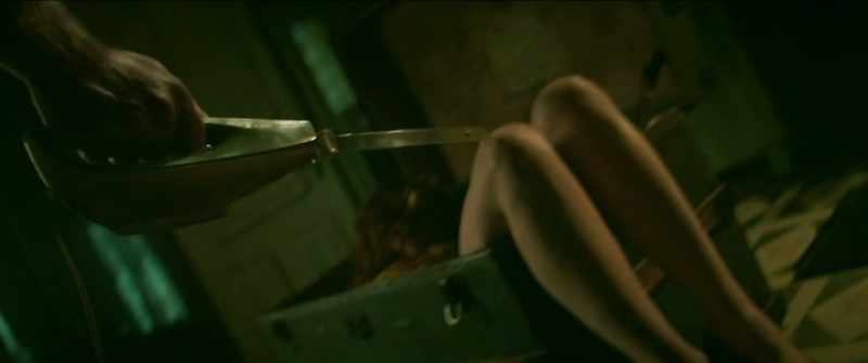 [Blade whirs]