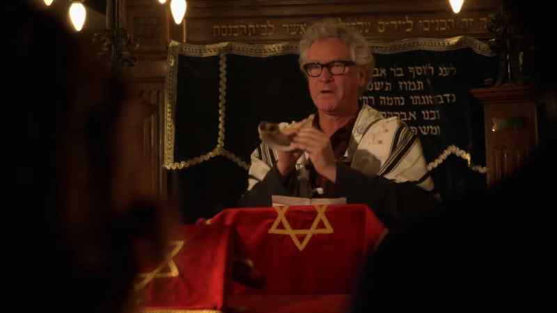 (blast of shofar ends with a squeak)