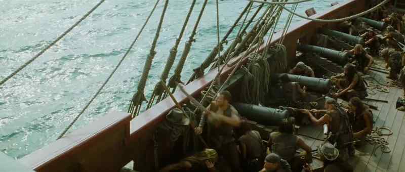 Blast them from the sea!