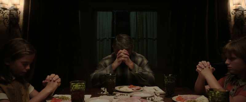 Bless this food for our use (BELL RINGS)