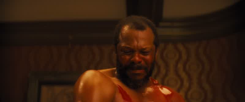 Blind him black, boy!