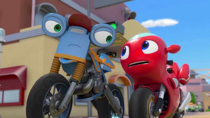 Blip, the Motoball Championship is starting