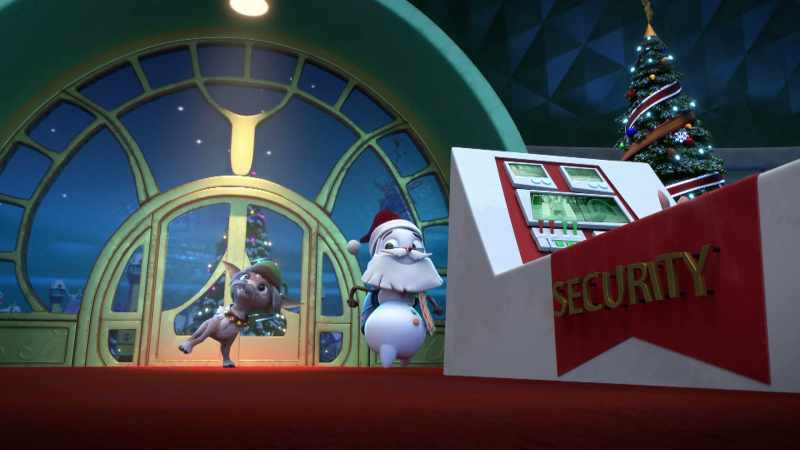 BLIZZ [imitates Smiley]: Yes. The really real Santa Claus