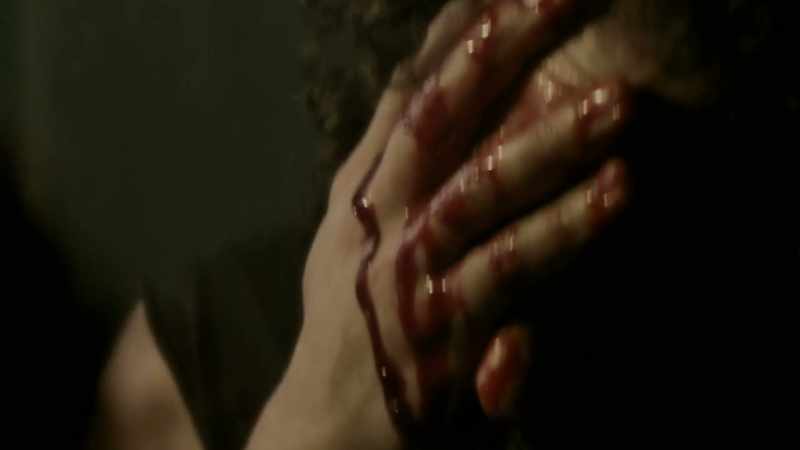 [blood dripping] [screen screeches]