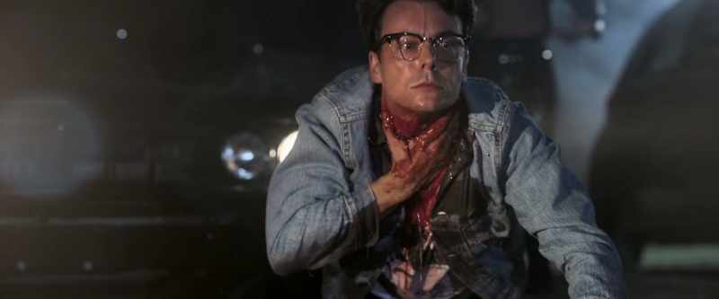 (blood gushing)