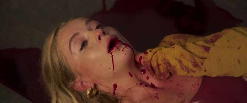 (blood spluttering)