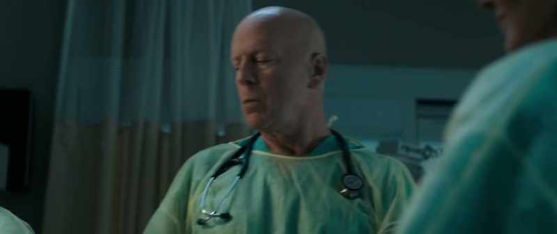 Blood's on its way. Get an IV. Get his pants off