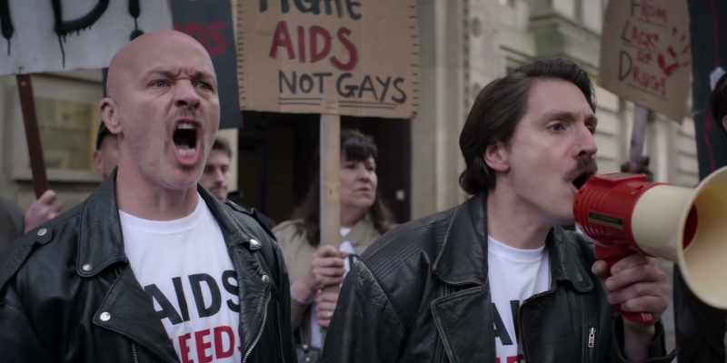 Bloody queers! -Leave those people alone!
