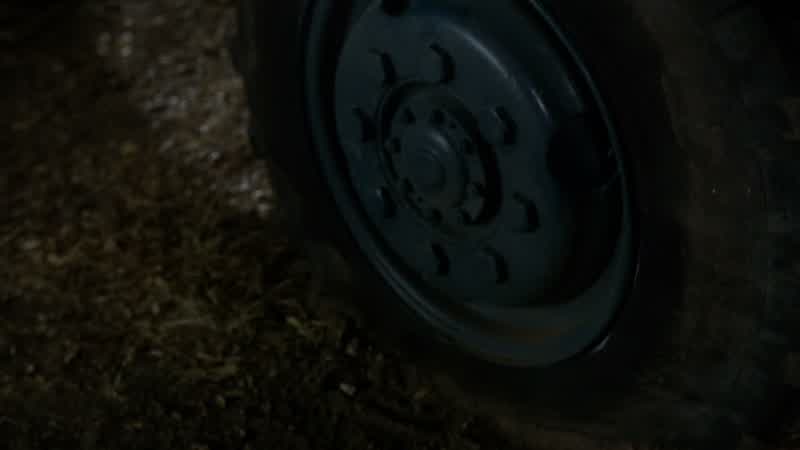 Blown tire