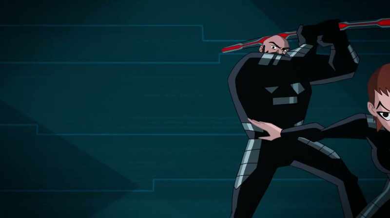 (BLUE BEETLE GRUNTS)
