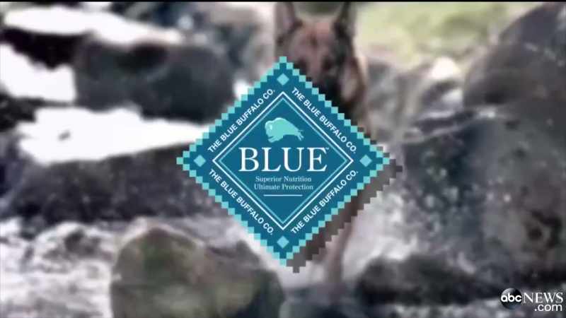 Blue buffalo claims its pet food