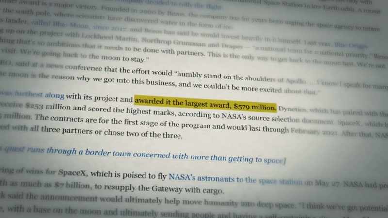Blue Origin har fået næsten 600 millioner dollar til udvikling