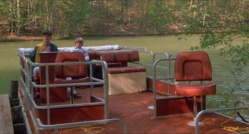 (boat engine rumbling)