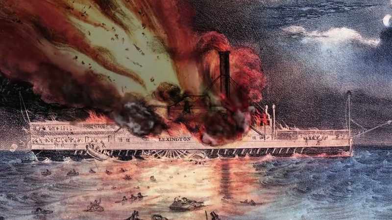Boats were wooden, they had open fires in the fire box