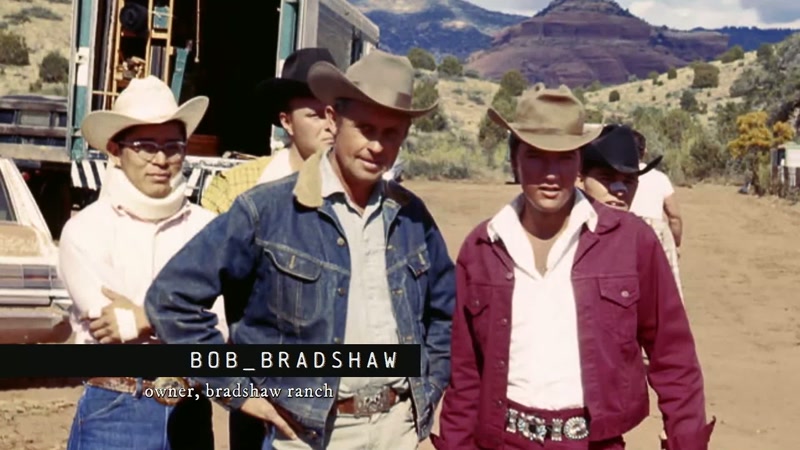 Bob Bradshaw was really an old-school cowboy