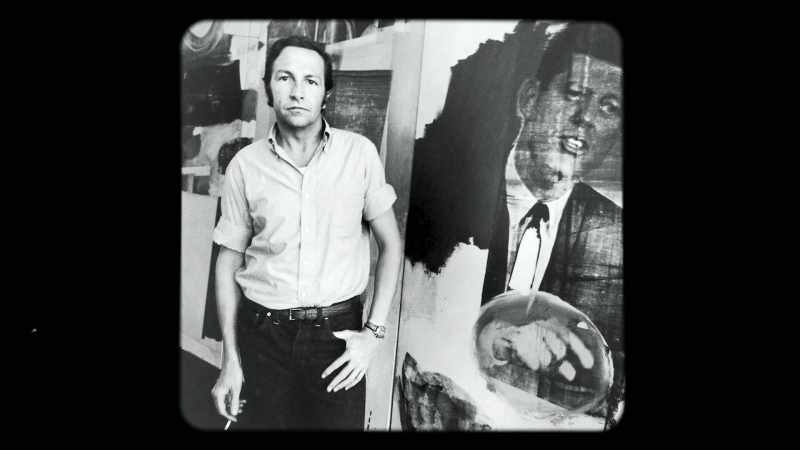 Bob Rauschenberg and Jasper Johns