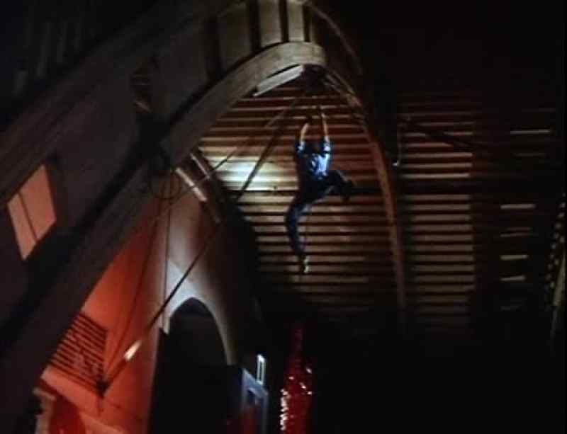 Bobby, it's coming up the rope!