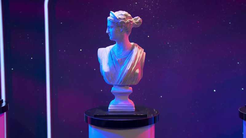 [Bobby] Two looks like a real statue, which makes me think it's a cake